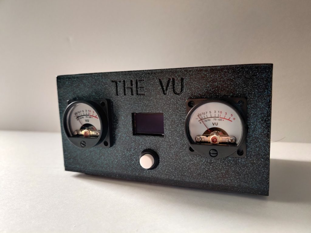 BLACK FRIDAY Sale! Phatronics Analog VU Boutique Analog VU Meter W/  Spectrum Analyzer Point to Point Wiring DAW